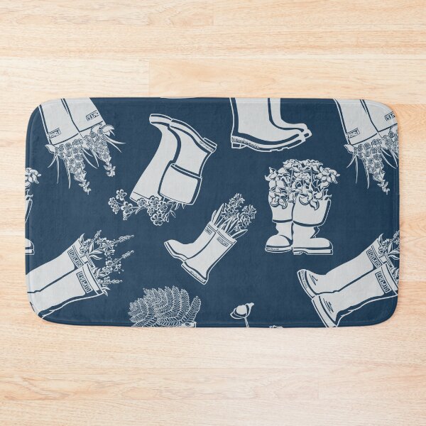 Item preview, Copy of Rain Boot Pattern Blue and Grey  designed and sold by Krystal  Thomas.