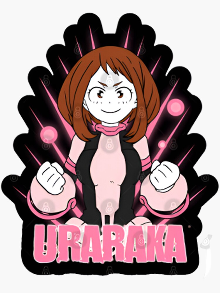 Uraraka Ochaco My Hero Academia Sticker Sticker For Sale By Carlashop Redbubble 2615
