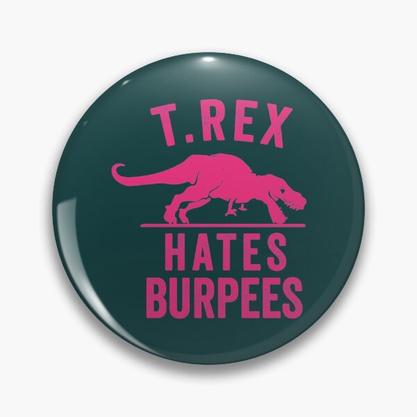 Item preview, T Rex Hates Burpees Baseball designed and sold by DucLuong.