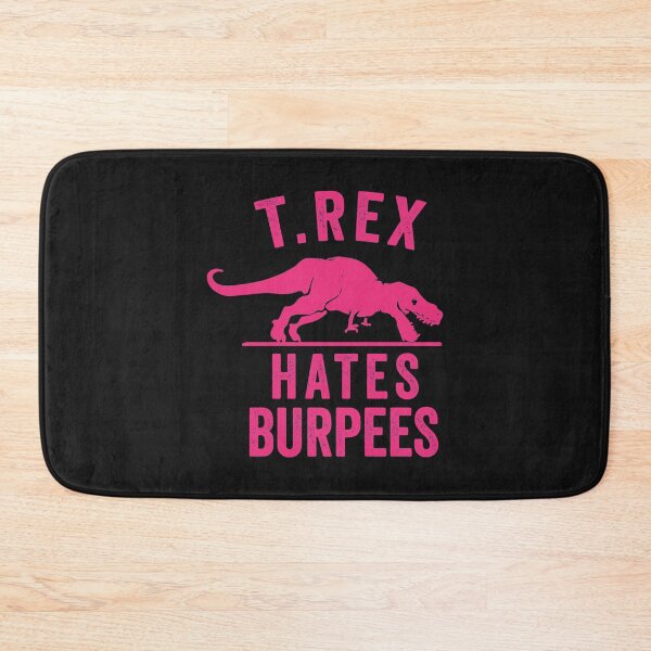 Item preview, T Rex Hates Burpees Baseball designed and sold by DucLuong.