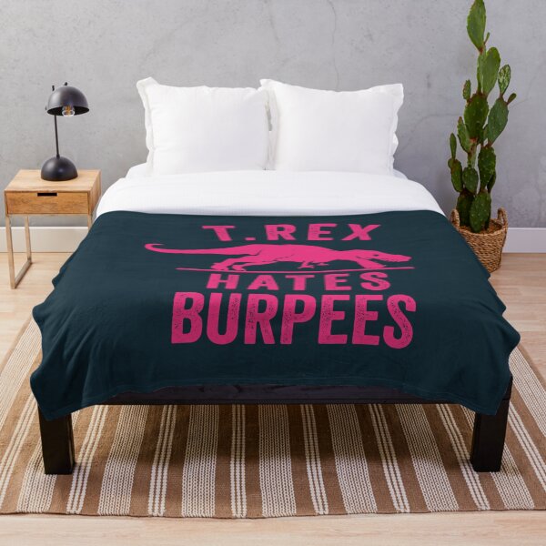 Item preview, T Rex Hates Burpees Baseball designed and sold by DucLuong.