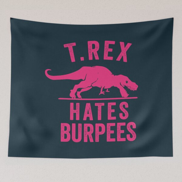 Item preview, T Rex Hates Burpees Baseball designed and sold by DucLuong.