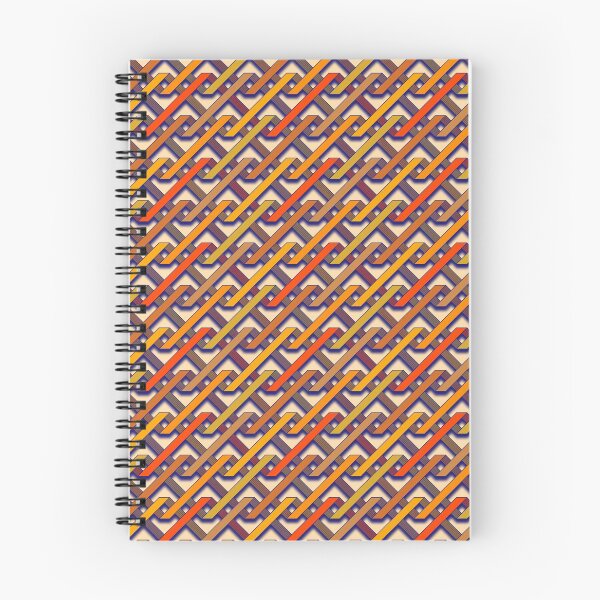Item preview, Orange and Brown Tangles designed and sold by MathenaArt.