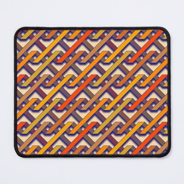 Item preview, Orange and Brown Tangles designed and sold by MathenaArt.