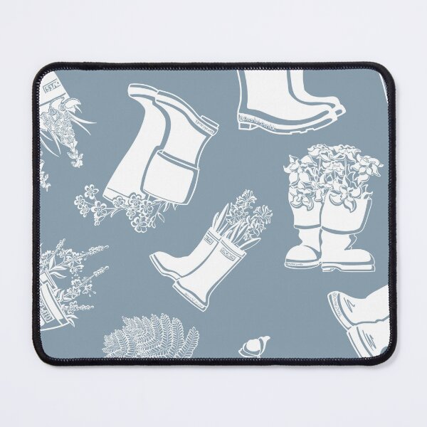 Item preview,  Rain Boot Pattern Light Blue  designed and sold by Krystal  Thomas.