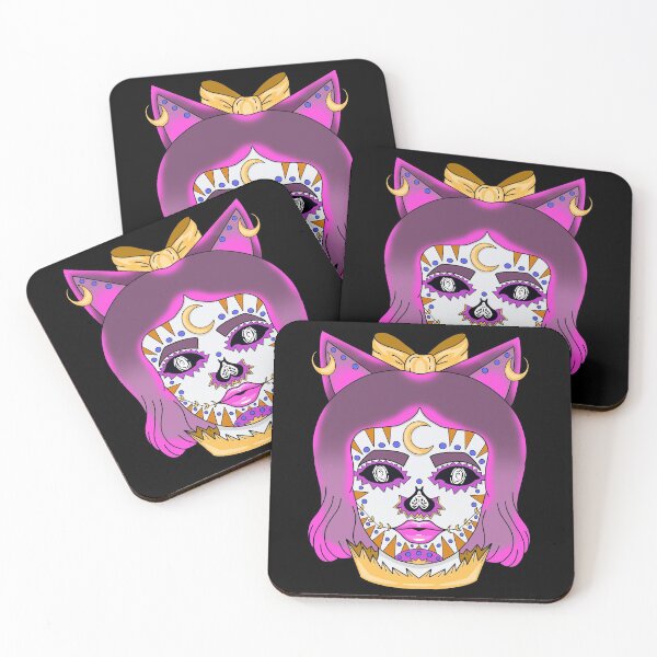 Item preview, Sugar Skull Cat designed and sold by missmann.