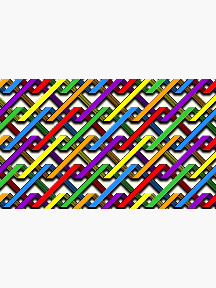 Thumbnail 6 of 6, Coffee Mug, Pride Tangles designed and sold by MathenaArt.