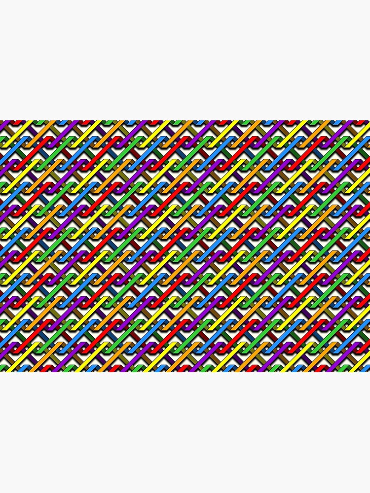 Thumbnail 3 of 3, Journal, Pride Tangles designed and sold by MathenaArt.
