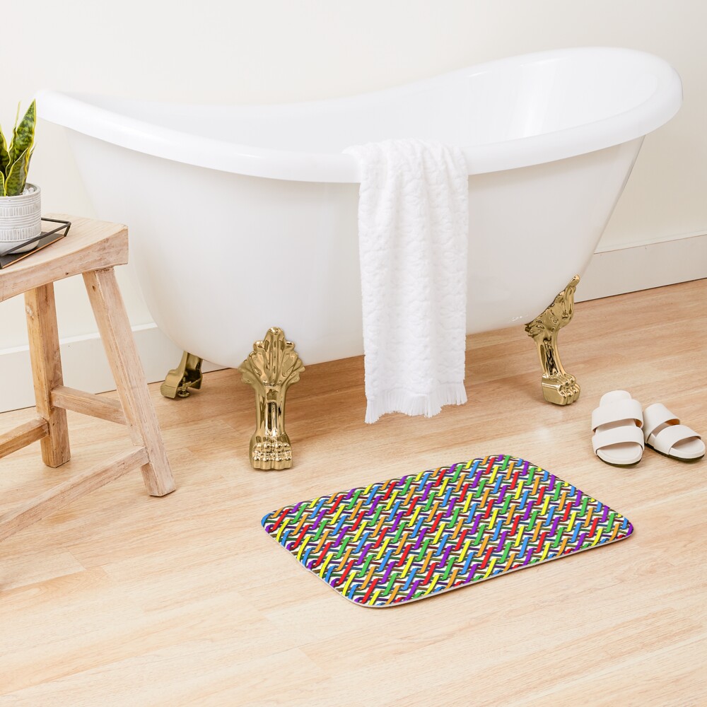 Item preview, Bath Mat designed and sold by MathenaArt.