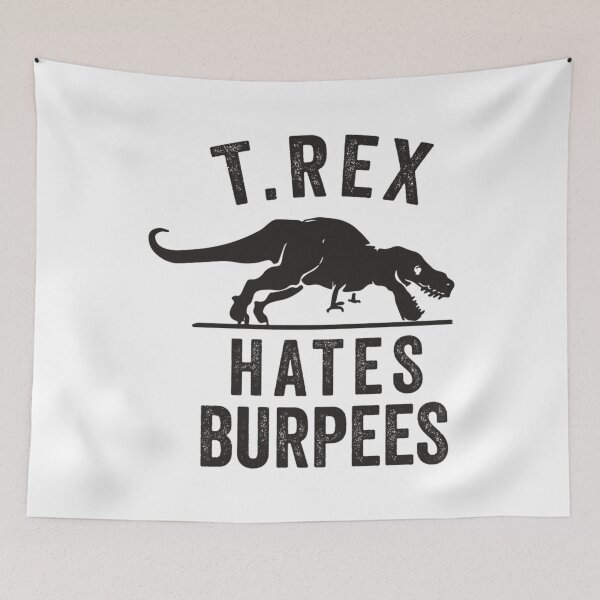 Item preview, T Rex Hates Burpees Racerback Tank designed and sold by DucLuong.