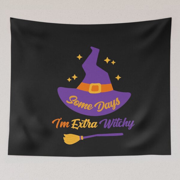 Item preview, Some Days I'm Extra Witchy Funny Witch Halloween Costume Fun designed and sold by gkao.