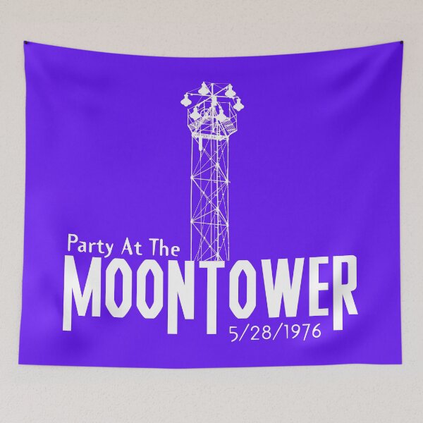 Item preview, Party At The Moontower designed and sold by TeeArcade84.