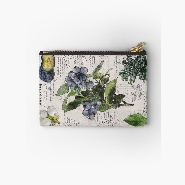 Item preview, Blueberry Vintage Botanical Poster designed and sold by Elvenwings.
