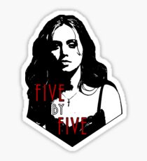 FAITH LEHANE: five by five Sticker