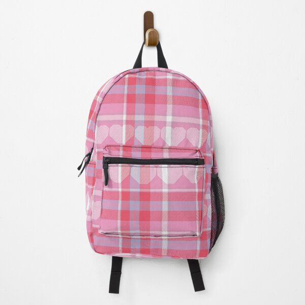 Item preview, Valentine Plaid with Hearts Overall Pattern designed and sold by rhombusOnion.