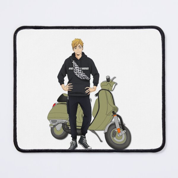 Item preview, Anime boy with scooter (2) designed and sold by yudha2733.