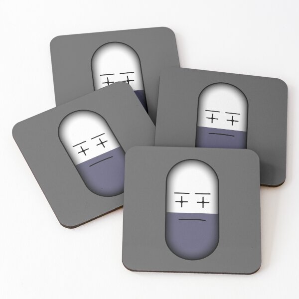 Item preview, Happy Pill - Go Bye Bye designed and sold by CreepyKards.