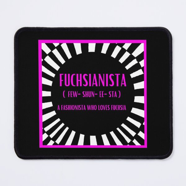Item preview, FUCHSIANISTA on BLACK AND WHITE BACKGROUND  designed and sold by EllieMonroe.