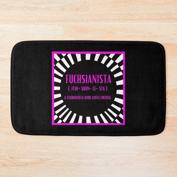 Item preview, FUCHSIANISTA on BLACK AND WHITE BACKGROUND  designed and sold by EllieMonroe.