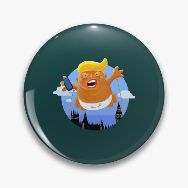 Item preview, Trump Big Graphic Inflatable Baby Blimp Balloon designed and sold by DucLuong.