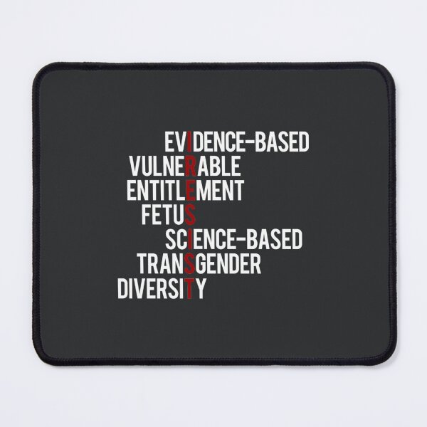 Item preview, trumps seven banned words CDC I RESIST 7 evidencebased vulnerable entitlement fetus sciencebased transgender diversity red white text designed and sold by DucLuong.