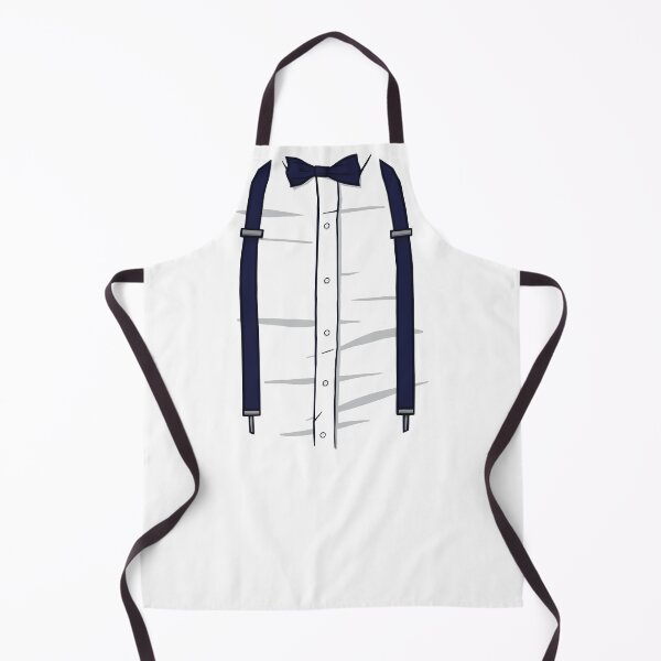 Item preview, White Shirt, bow tie and Suspenders All-in-one Costume designed and sold by Haygoodies.