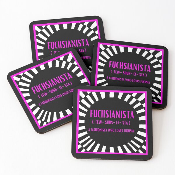 Item preview, FUCHSIANISTA on BLACK AND WHITE BACKGROUND  designed and sold by EllieMonroe.
