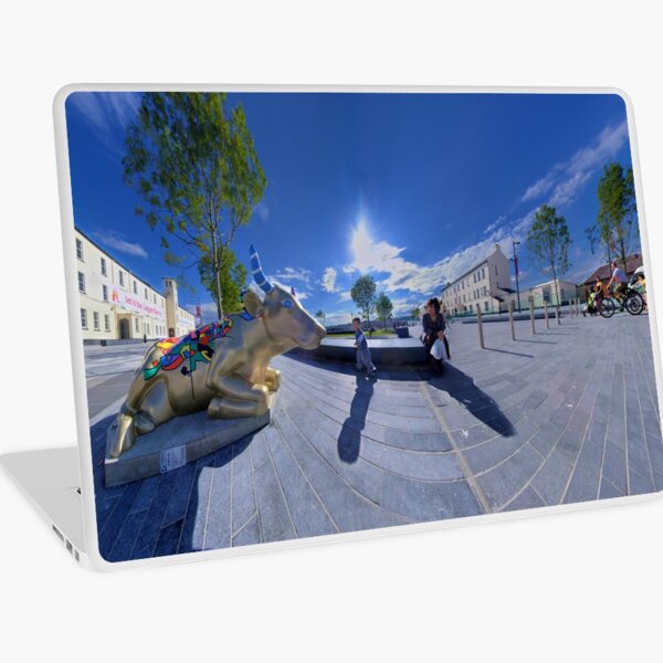 Let's Mooooooove Ahead Together, With Friends Laptop Skin