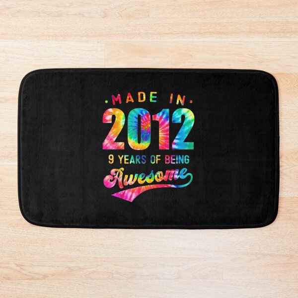 Item preview, 9 Years Old 9th Birthday 2012 Tie Dye Awesome designed and sold by DinashiCorne.