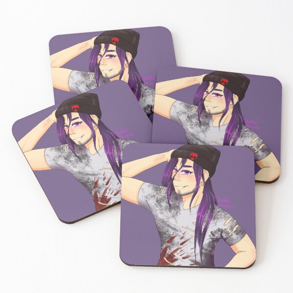 Item preview, Purple punk man designed and sold by SkeletalReigns.