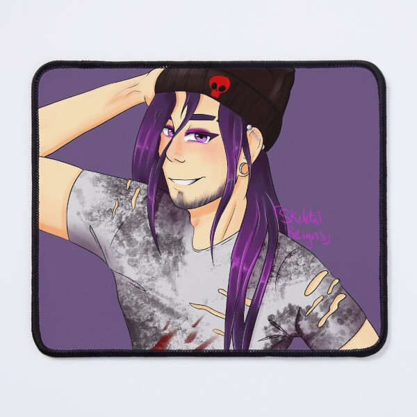 Item preview, Purple punk man designed and sold by SkeletalReigns.