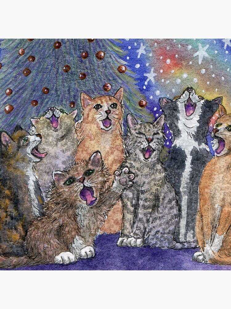 Cat Christmas Carols 