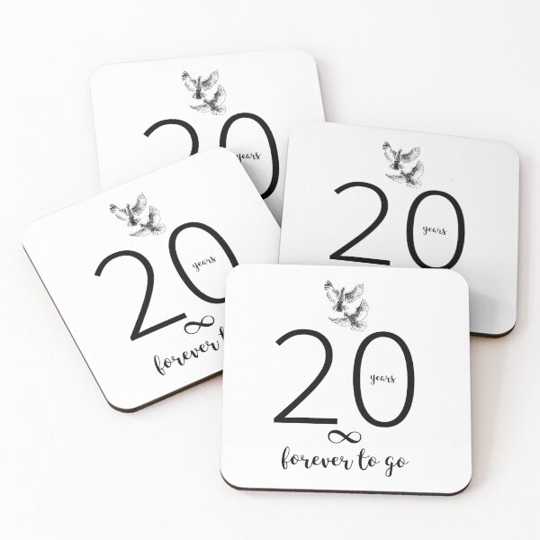 Item preview, 20 Years and Forever to Go Anniversary Design designed and sold by bunderwood97.