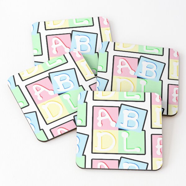 Item preview, ABDL Block Primary designed and sold by PaddedLittleBoy.