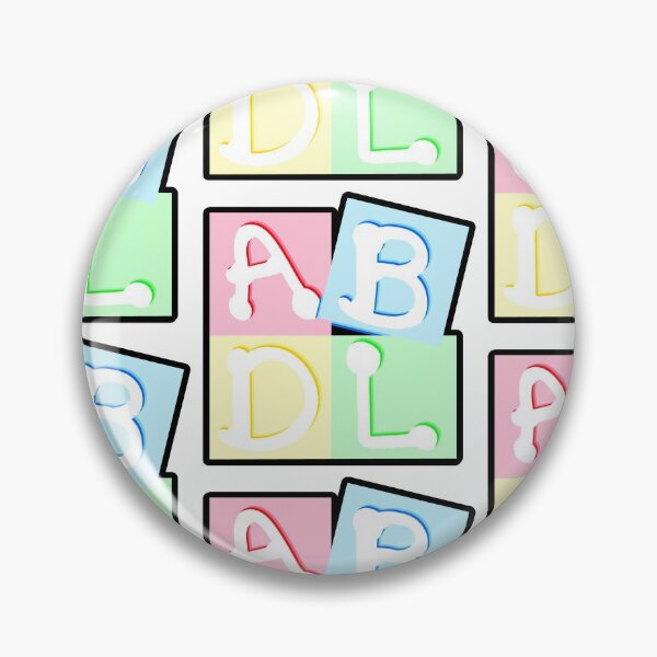 Item preview, ABDL Block Primary designed and sold by PaddedLittleBoy.