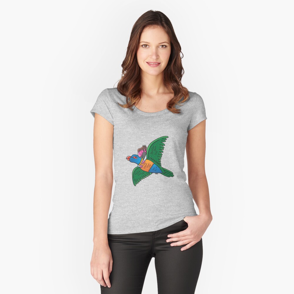 Item preview, Fitted Scoop T-Shirt designed and sold by mike372.