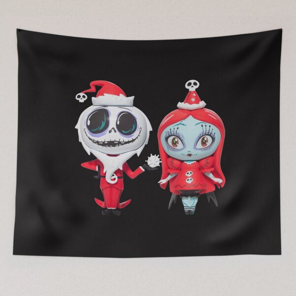 Item preview, Christmas Jack + Sally = Make it Snow all Nightmares  designed and sold by BunnyPanda0120.
