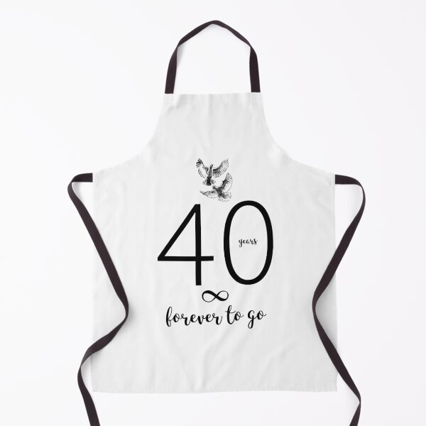 Item preview, 40 Years and Forever to Go Anniversary Design designed and sold by bunderwood97.