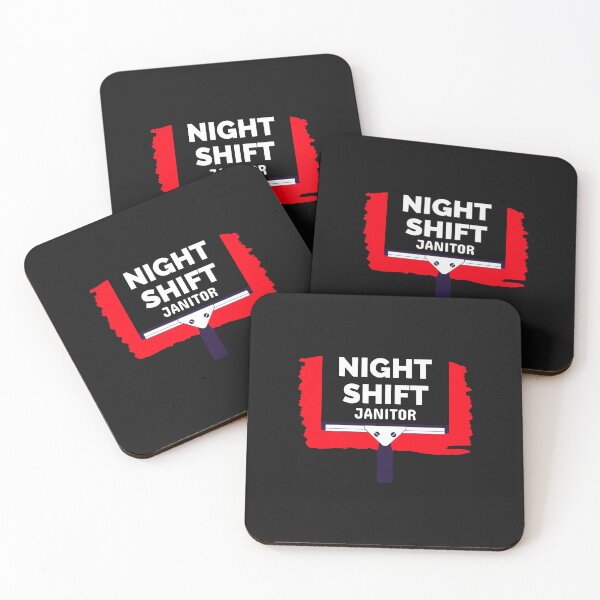 Item preview, Night Shift Janitor Cleaning Crew  designed and sold by BestCoolStuff.