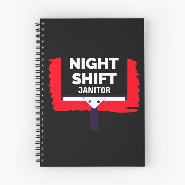 Item preview, Night Shift Janitor Cleaning Crew  designed and sold by BestCoolStuff.