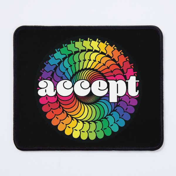 Item preview, Accept everyone's wonderful colorful differences  designed and sold by garzonetto.