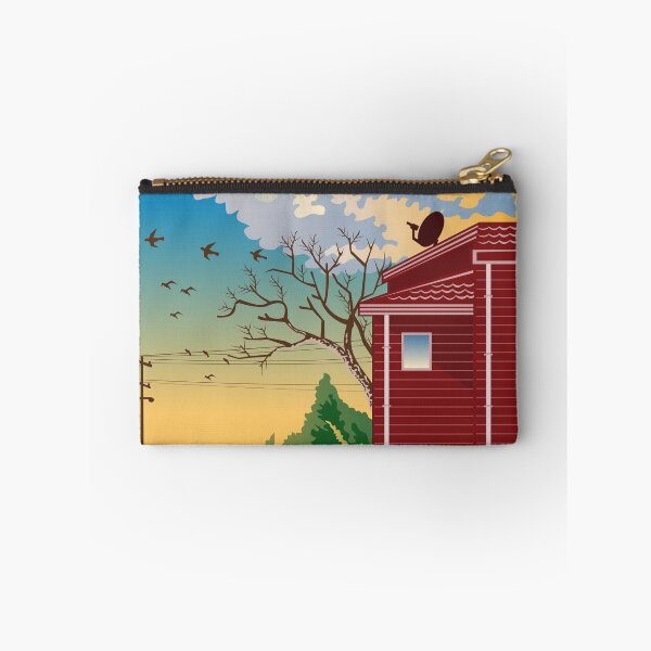 Item preview, House With Satellite Dish Retro designed and sold by patrimonio.