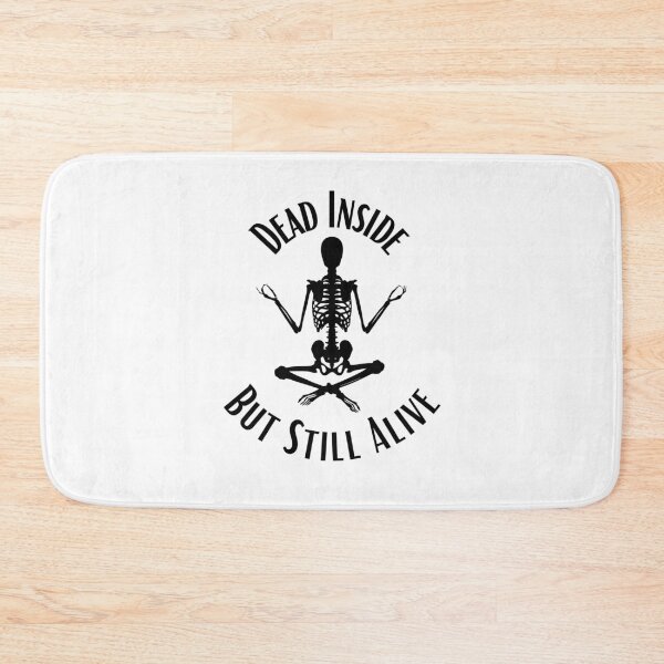 Item preview, Dead Inside | Skeleton | Halloween designed and sold by Presto Prints Design.