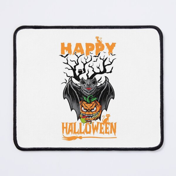 Item preview, Happy Halloween Pumpkin And Bat designed and sold by thecooltable.
