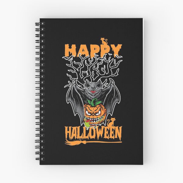 Item preview, Happy Halloween Pumpkin And Bat designed and sold by thecooltable.
