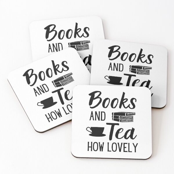Item preview, Books & Tea | Book Lover | Bookworm designed and sold by Presto Prints Design.