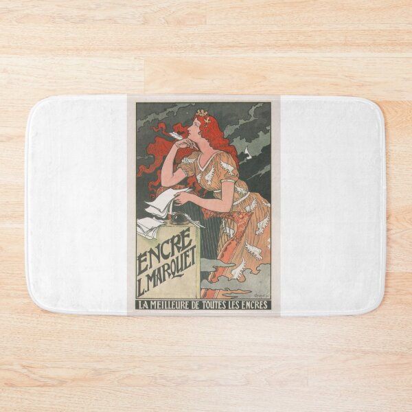 Item preview, Marquet Ink Vintage French Art Nouveau Poster  designed and sold by Bellathewilde.