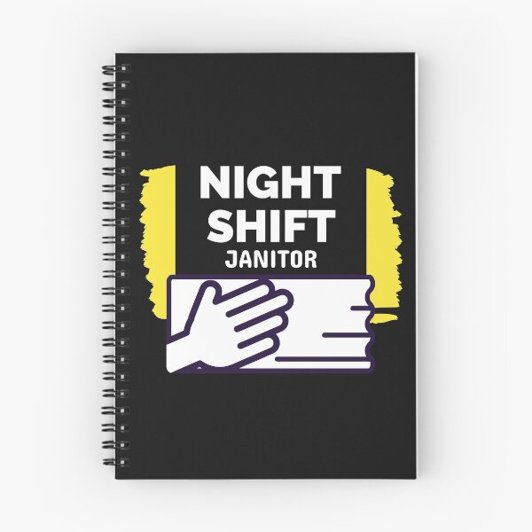 Item preview, Night Shift Janitor Custodian Gift Cleaning Crew designed and sold by BestCoolStuff.