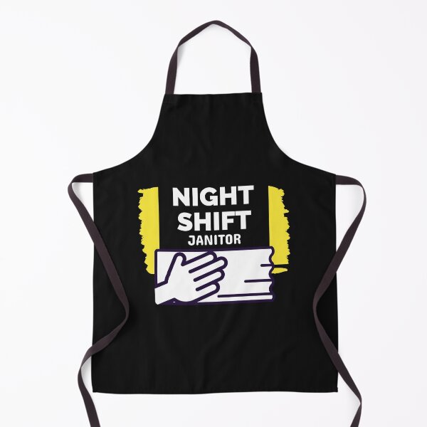 Item preview, Night Shift Janitor Custodian Gift Cleaning Crew designed and sold by BestCoolStuff.