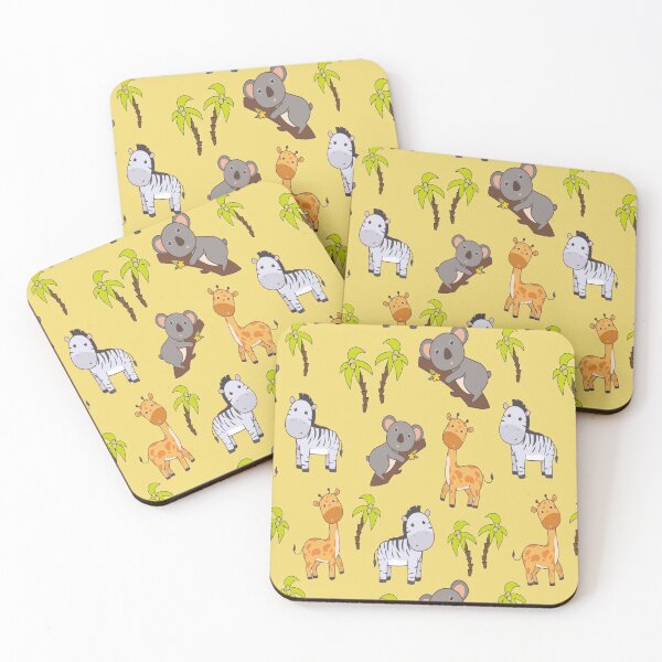 Item preview, Cute Wild Animals pattern designed and sold by MouDantArts.